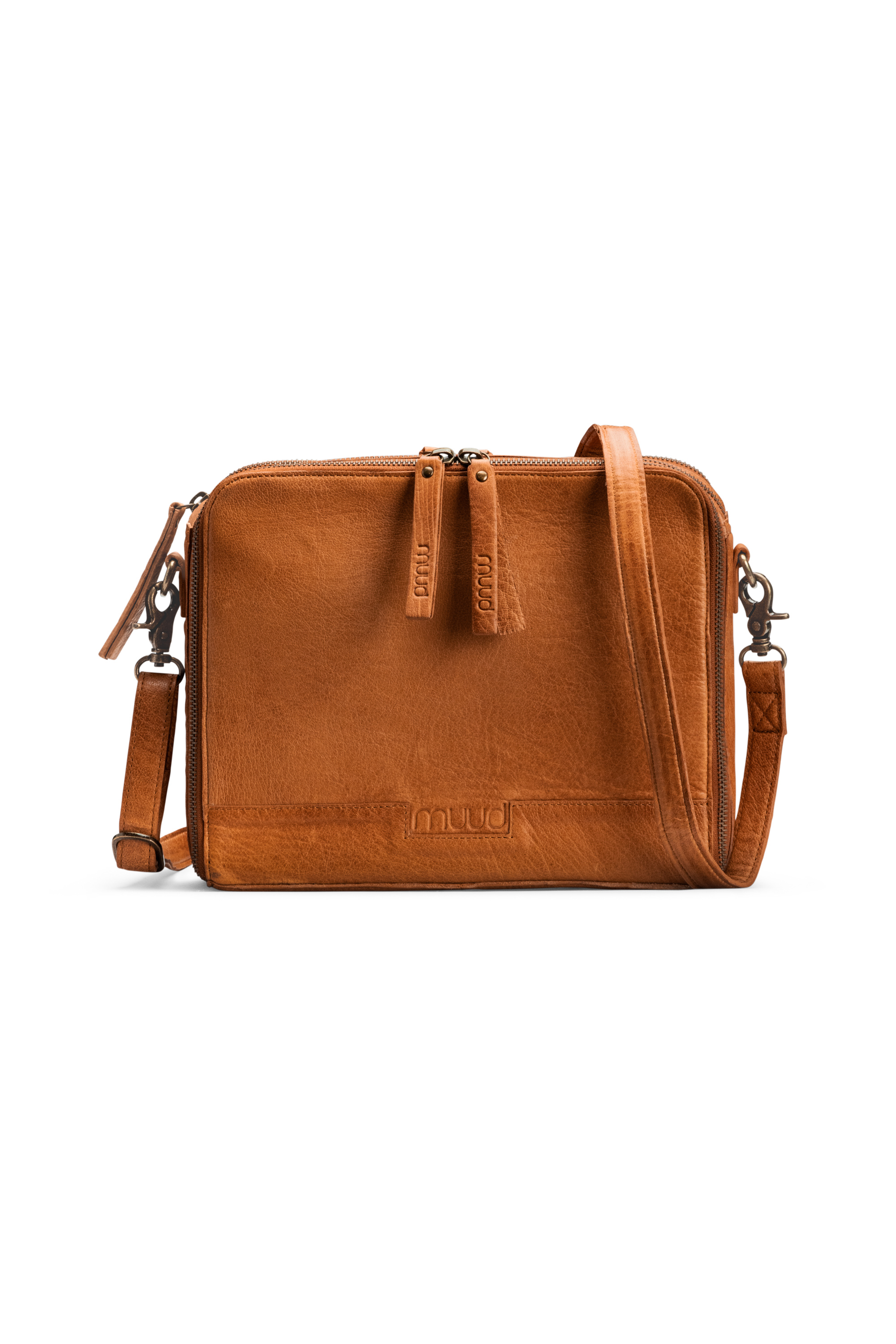 Muud Cathy Crossbody - Læder, Whisky