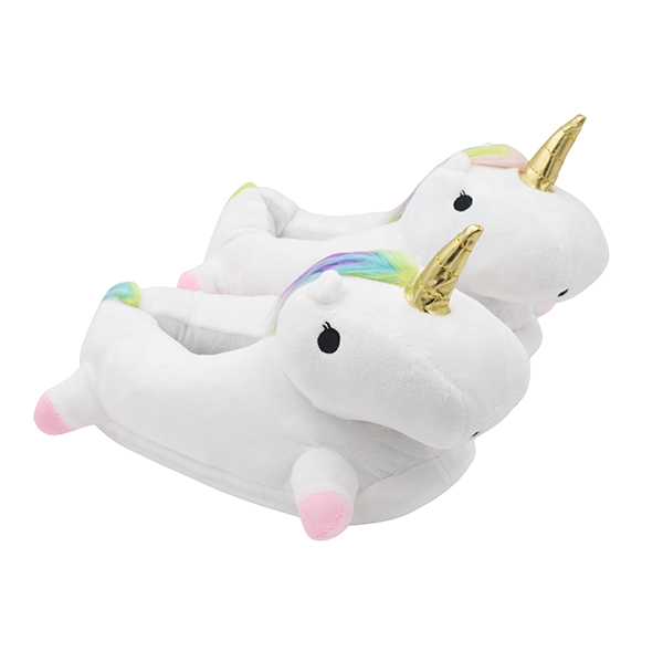 Unicorn slippers, onesize hjemmesko