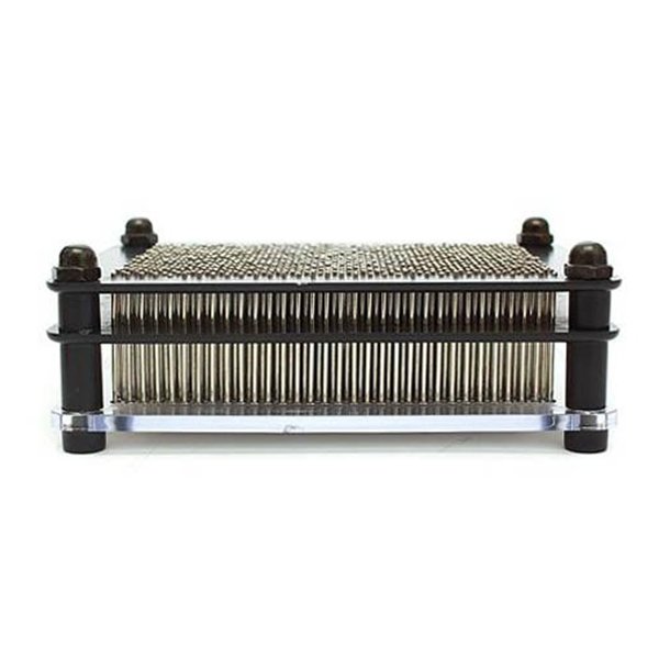 PinArt - 3D vggkonst, svart/silver