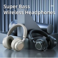 Bluetooth hretelefoner VJ 364 m. noise-cancelling, sort