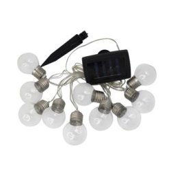 LED lyskde - udendrs m. solcelle funktion, 20 prer, 5,8 m