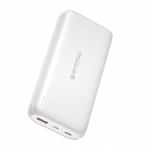 Gifon Powerbank - 20000mAh, PD + QC 3.0 18W, hvid