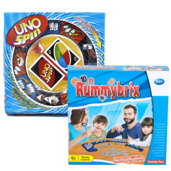 Uno Spin & Rummikub - Sampak