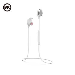 In-ear hretelefoner BD350 - Trdlse, til sportsbrug, hvid