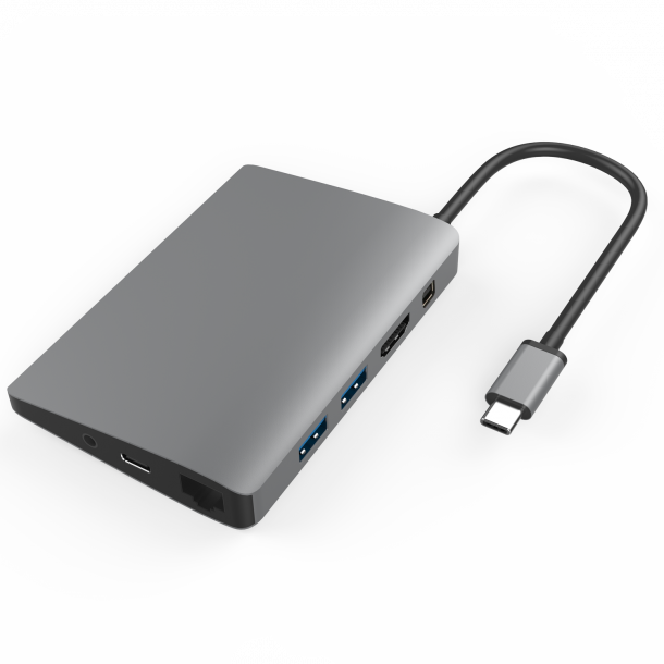 USB-C pro Multi adapter 9-i-1