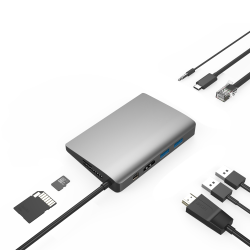 USB-C pro Multi adapter 9-i-1