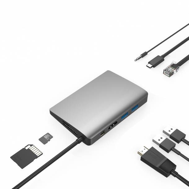USB-C pro Multi adapter 9-i-1