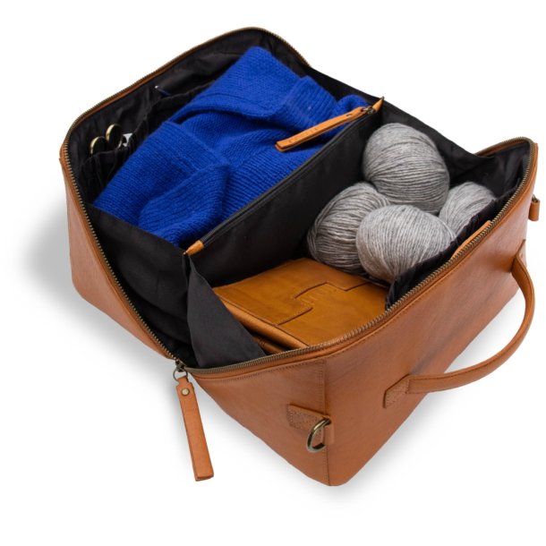 Muud Cleo Midi Taske - Lder, Whisky