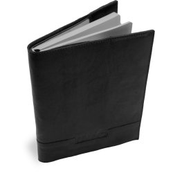 Muud Gaby Notesbog - Lder, Sort