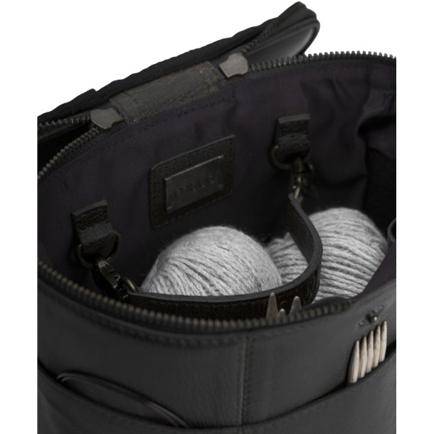 Muud Grace Taske - Lder, Sort