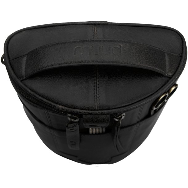 Muud Grace Taske - Lder, Sort