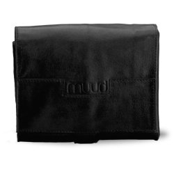 Muud Stockholm XL Etui til Strikkepinde - Lder, Sort