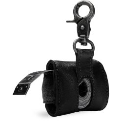 Muud Malm&ouml; Hook Etui til Mlebnd - Lder, Sort