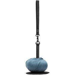 Muud Gyrit Garnholder - Lder, Sort