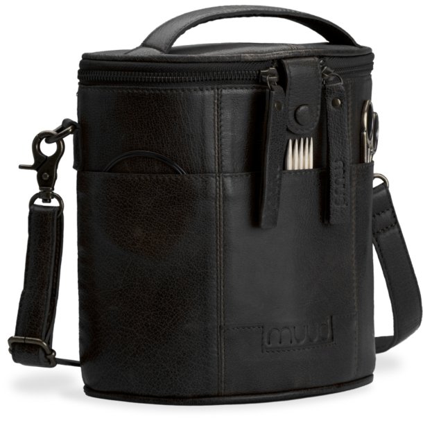 Muud Grace Taske - Lder, Sort