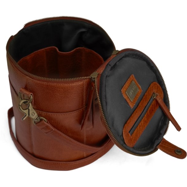 Muud Saturn Taske - Lder, Rich Brown