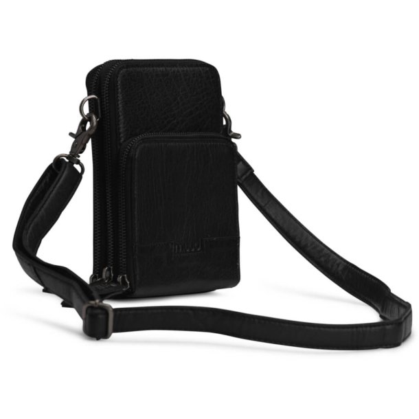 Muud Dafna Crossbody Taske - Lder, Sort
