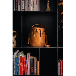 Muud Saturn Taske - Lder, Whisky