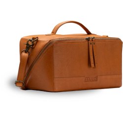 Muud Cleo Midi Taske - Lder, Whisky