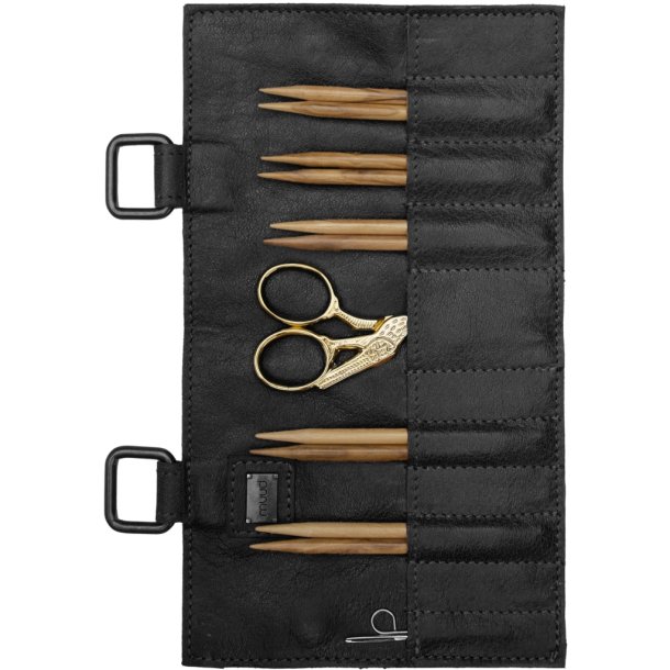 Muud Carita I Tilbehr til Etui - Lder, Sort