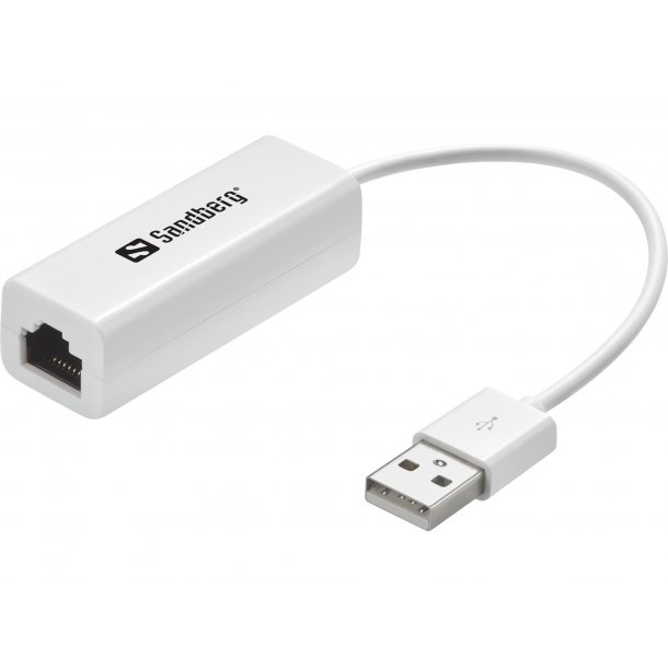 Sandberg USB til Netvrk adapter