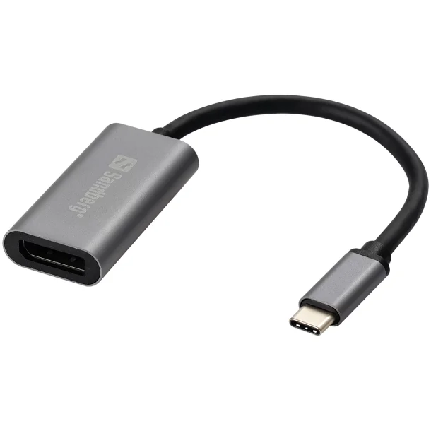 Sandberg USB-C Dock HDMI+3xUSB+PD 100W, Alu