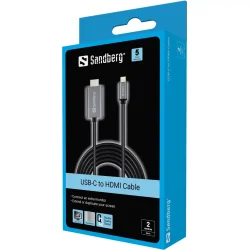 Sandberg USB-C to HDMI Cable 2M
