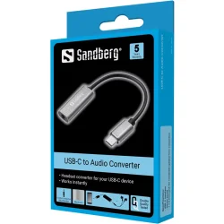 Sandberg USB-C Audio Adapter