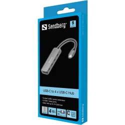 Sandberg USB-C to 4 x USB-C Hub