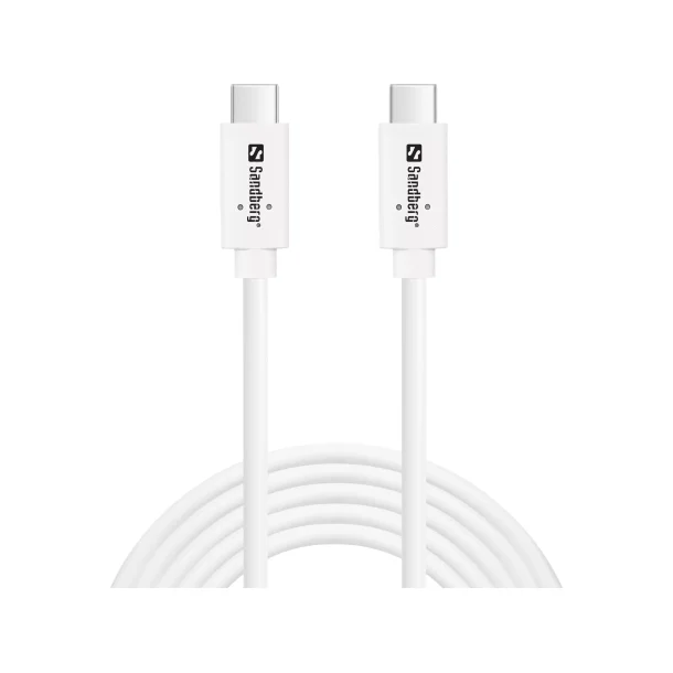 Sandberg USB-C>C kabel USB 3.1 G2 100W, 2M