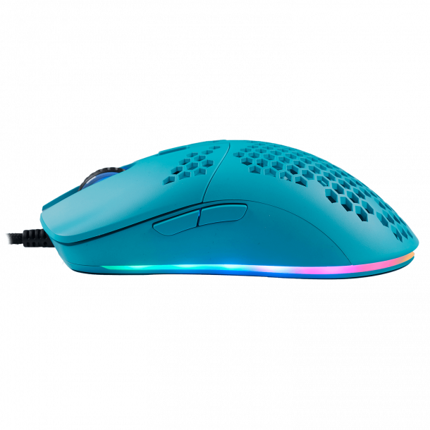 Fourze GM800 Gaming mus, cyan