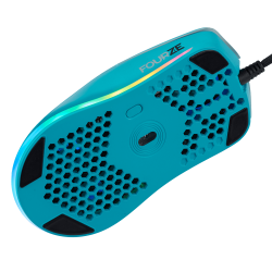 Fourze GM800 Gaming mus, cyan