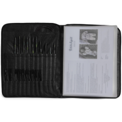 Muud Gteborg Etui fr Stickor - Lder, Svart