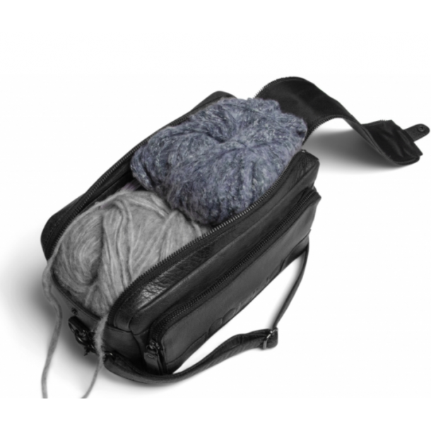 Muud Stavanger Taske - Lder, Sort