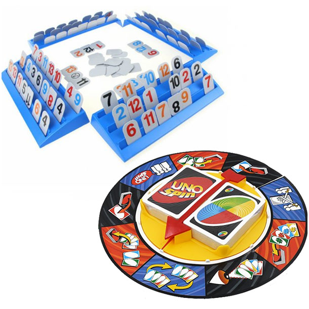 Uno Spin & Rummikub - Sampak