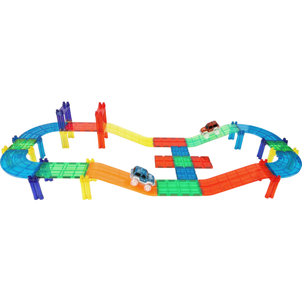 Magnetiska Plattor Bilbana, 120 delar