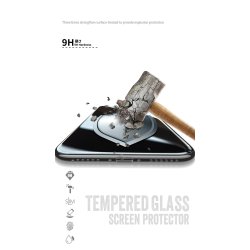 Skærmbeskyttelse (9H glas) - iPhone 13 Mini 5.4" m. Privacy, sort (6D curved/full)