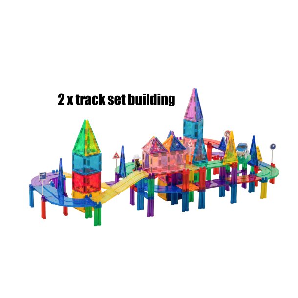 Magnetiska Plattor Bilbana, 120 delar