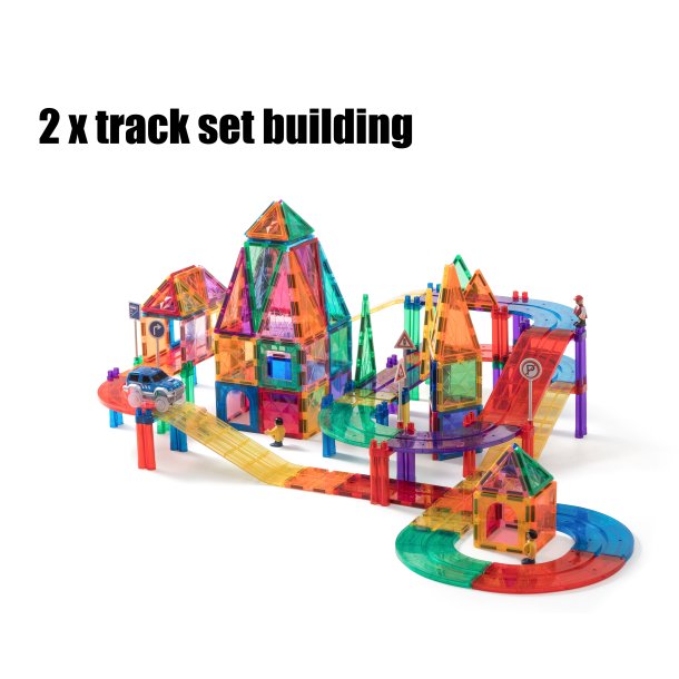 Magnetiska Plattor Bilbana, 120 delar