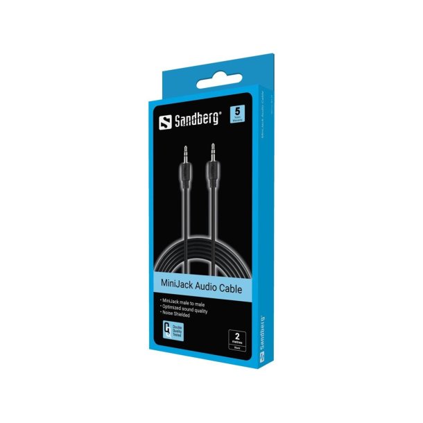 Sandberg MiniJack Kabel M-M 2 m