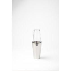 Steel-function, Boston shaker m. glas 700 ml