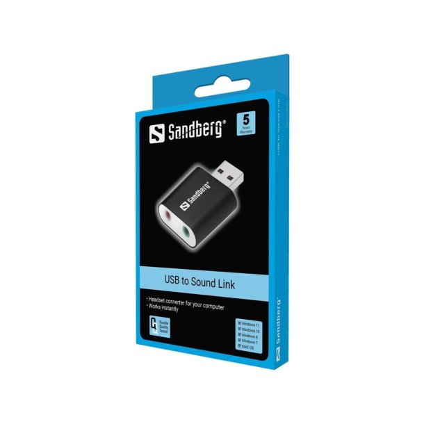 Sandberg USB to Sound Link