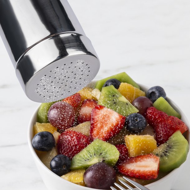 Steel-function, Strburk med sm hl och plastlock