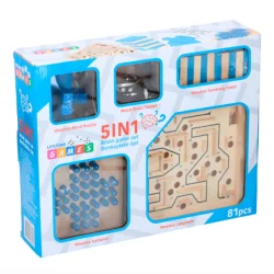 IQ puzzle - Hjernevrider puslespil, 5-i-1