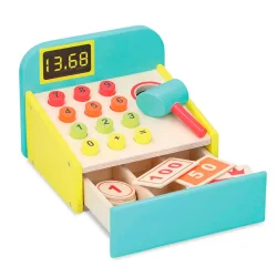 Marionette Kasseapparat i tr, 12 dele