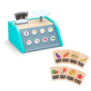 Marionettevikt i tr, 9 delar