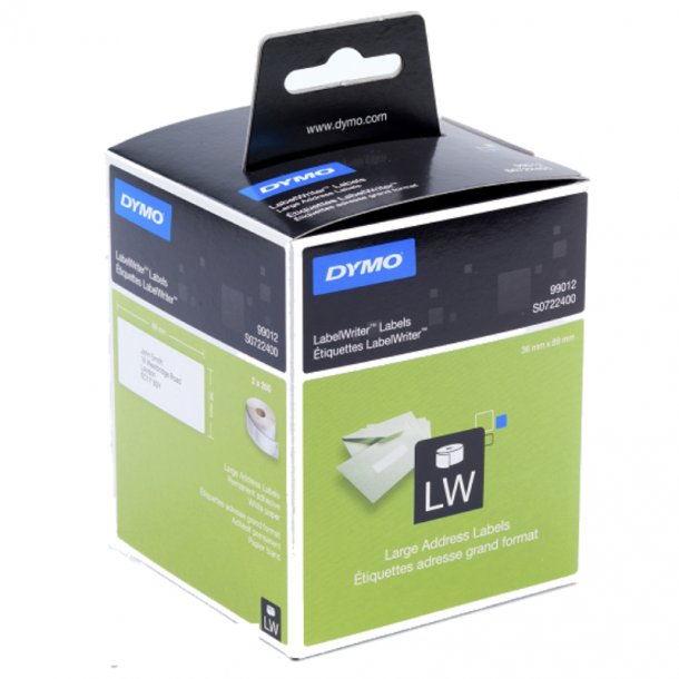 Dymo LabelWriter adresselabel 89x36