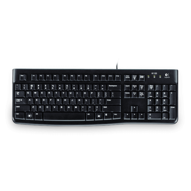 Logitech K120 Business Keyboard - Black (Nordic)