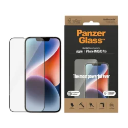 PanzerGlass skrmbeskyttelse iPhone 14 Pro Max - Ultra-Wide Fit, antibakteriel