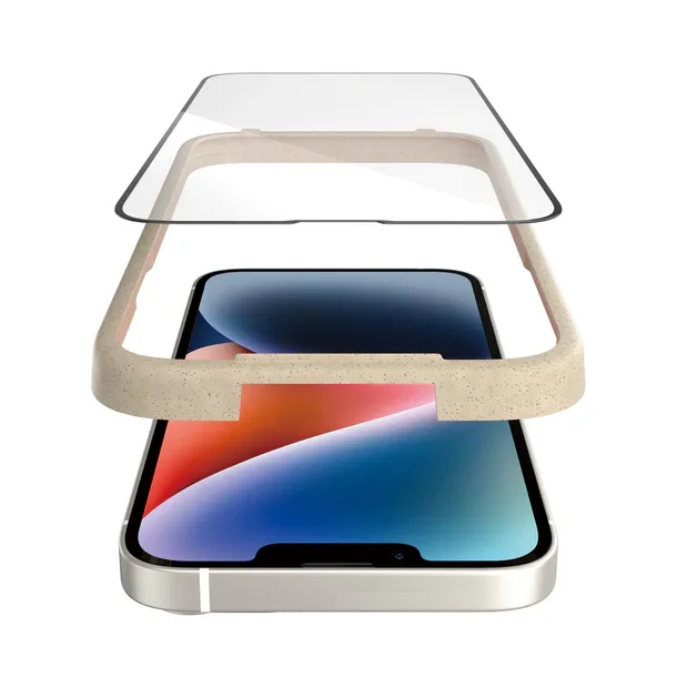 PanzerGlass skrmbeskyttelse iPhone 14/13/13 Pro - Ultra-Wide Fit, antibakteriel